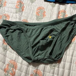 Olive Green Men's Briefs